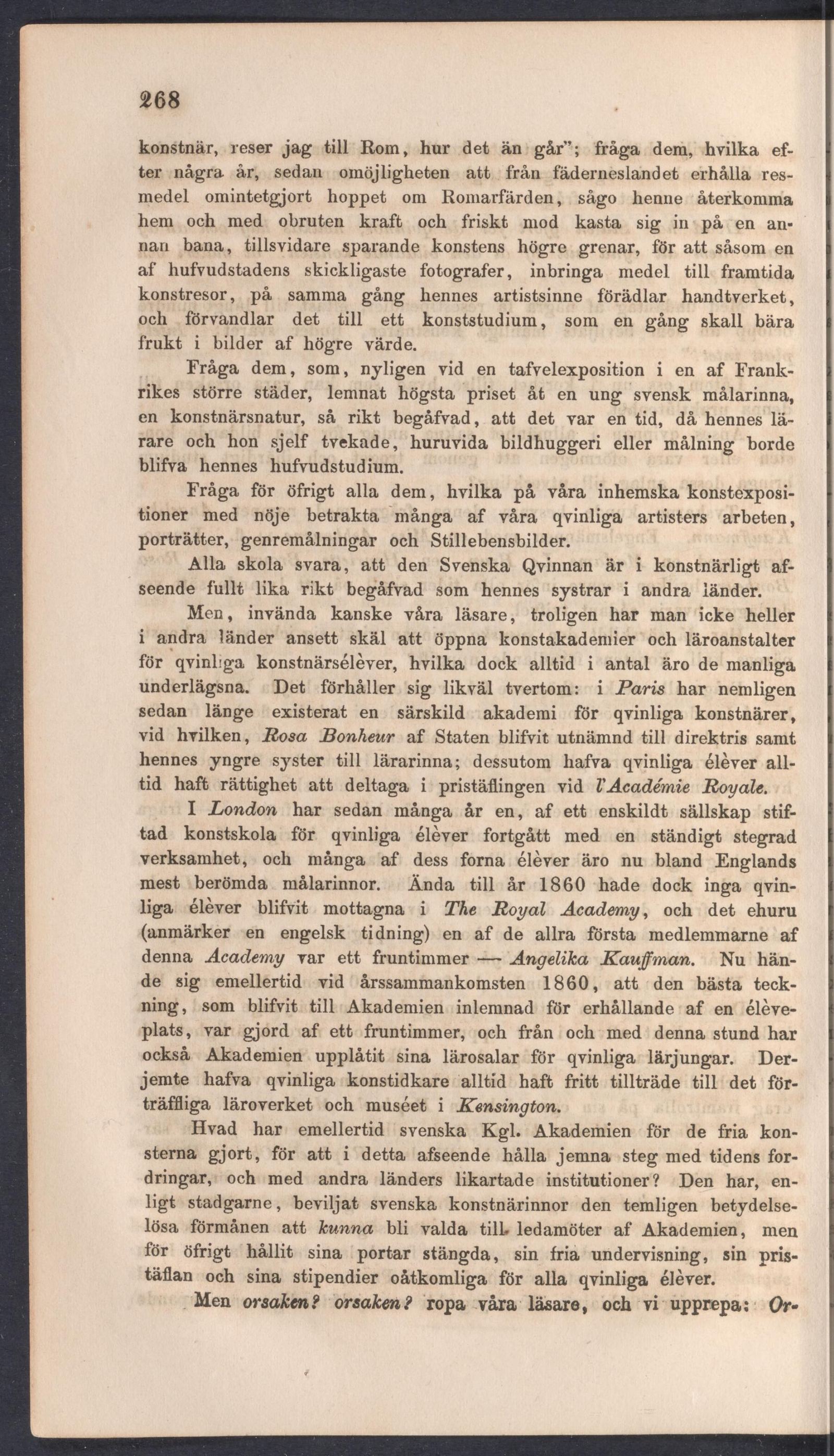 Tidningssida ur Tidskrift För Hemmet (1862):1, 1862-12-15
