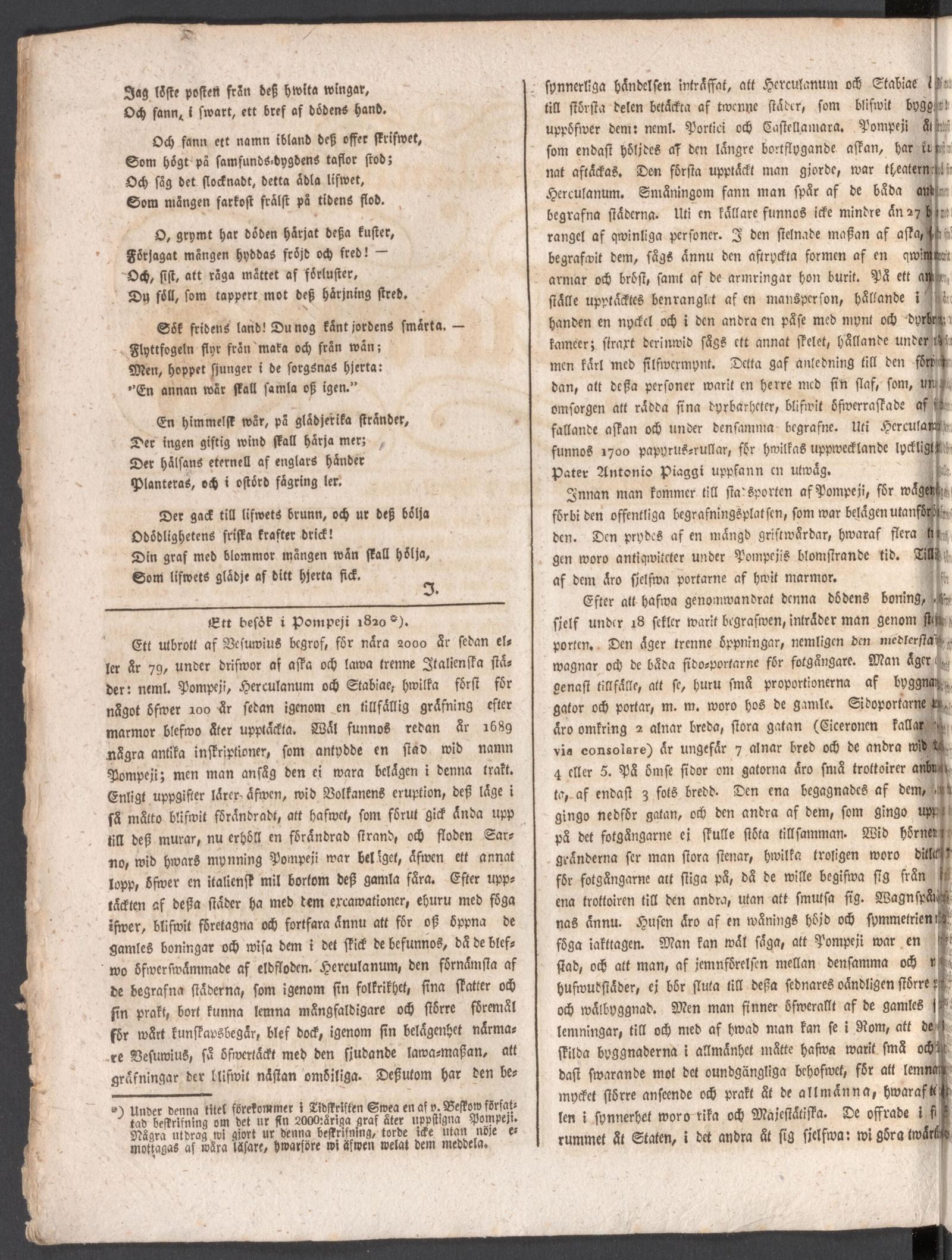 Tidningssida ur Vestmanlands Läns Tidning, 1835-04-02