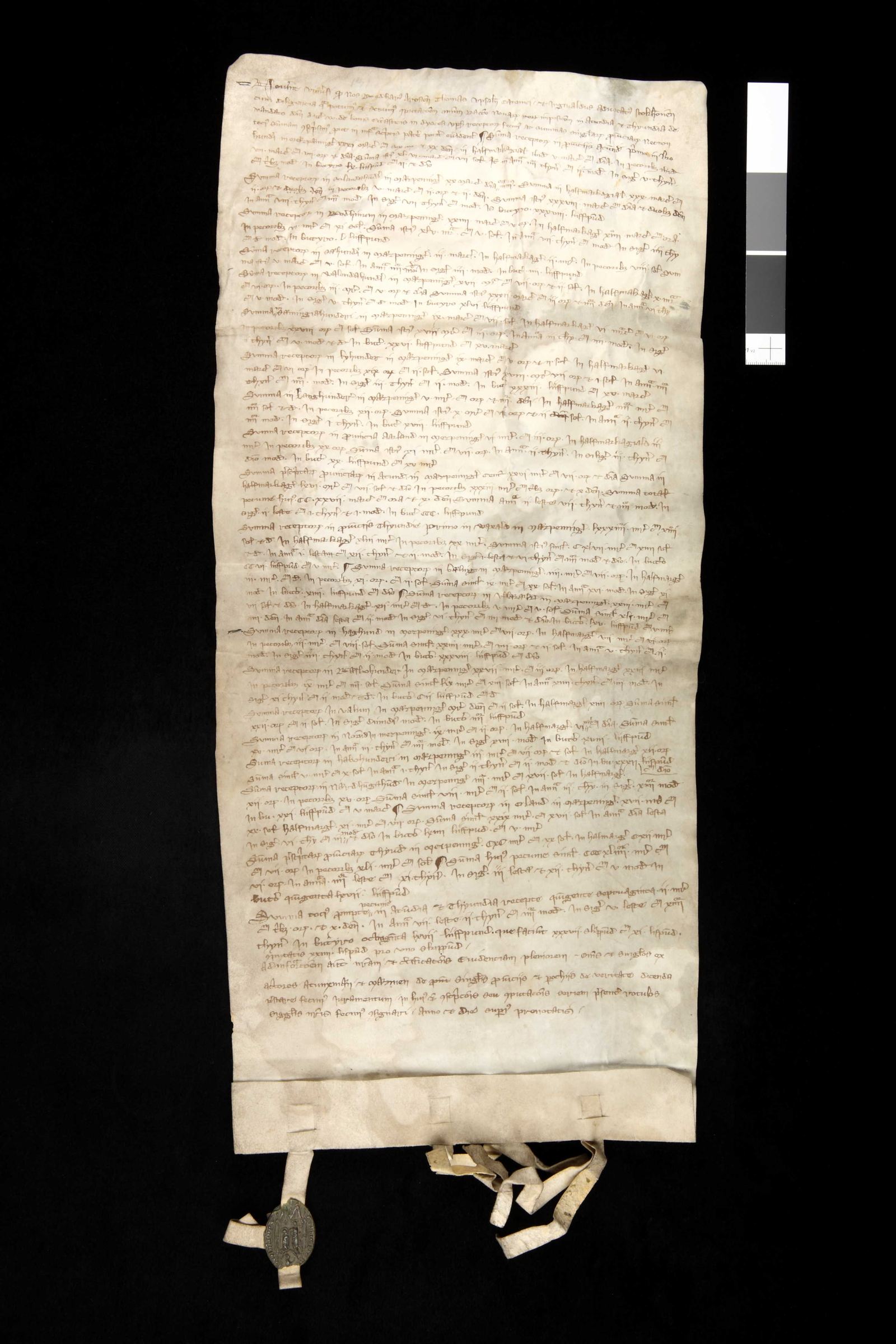Tidningssida ur Svenskt Diplomatarium, 1316-09-13